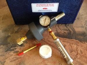 Moisture (Water Vapor) Compressed Air Test Results